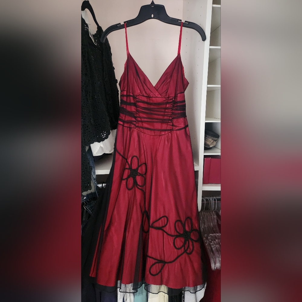 Vintage-style dress for party, event, holidays.